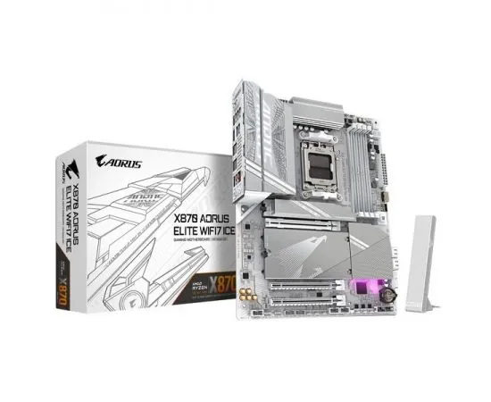 Материнская плата Gigabyte X870 AORUS ELITE WIFI7 ICE, фото 4