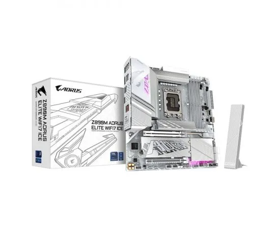 Материнская плата Gigabyte Z890M AORUS ELITE WIFI7 ICE, фото 4