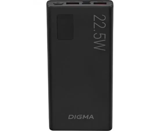 Внешний аккумулятор Digma DGPF10A 1000mAh, черный (DGPF10A22PBK)