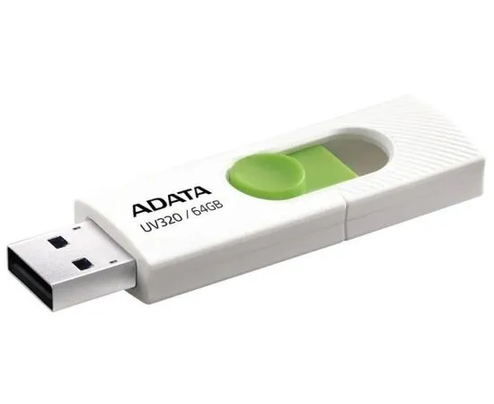 USB Flash-накопитель 64Gb USB 3.2 (ADATA, UV320) (AUV320-64G-RWHGN)