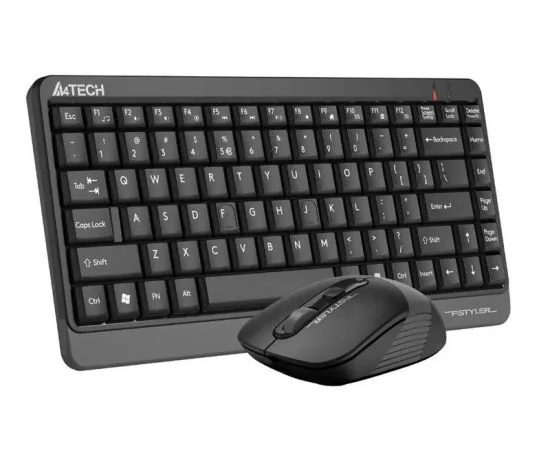 Клавиатура+мышь A4 Tech Fstyler FG1110 Multimedia, черный/серый (FG1110 GREY), фото 2