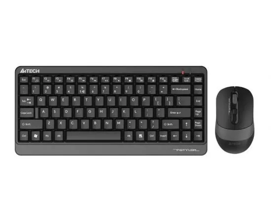Клавиатура+мышь A4 Tech Fstyler FG1110 Multimedia, черный/серый (FG1110 GREY)