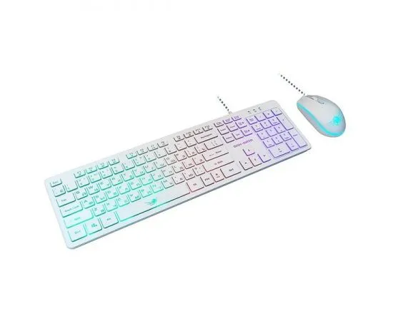 Клавиатура+мышь Dialog Gan-Kata KMGK-1707U LED (KMGK-1707U WHITE), фото 2
