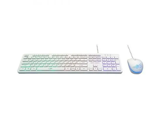 Клавиатура+мышь Dialog Gan-Kata KMGK-1707U LED (KMGK-1707U WHITE)