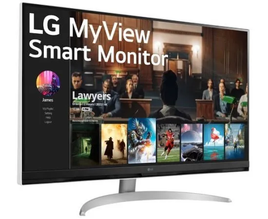 Монитор 31.5" LG 32SQ700S-W (32SQ700S-W.ARUZ)