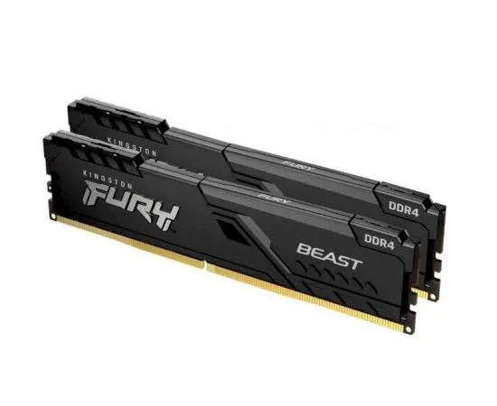 Оперативная память Kingston 2x8Gb DDR4-3200MHz Fury Beast Black (KF432C16BBK2/16-SP)
