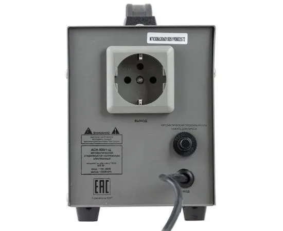 Стабилизатор Ресанта АСН- 500/1-Ц 63/6/1, фото 2