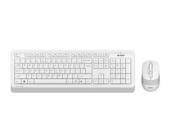 Клавиатура+мышь A4 Tech Fstyler FG1010S Multimedia, белый (FG1010S WHITE)