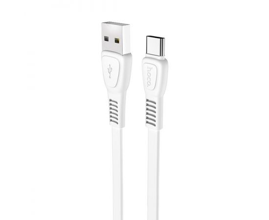 Кабель USB2.0 AM -> Type-C, 1m (HOCO) X40 Noah, белый (6931474711700)