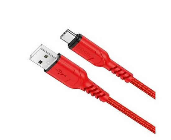 Кабель USB2.0 AM -> Type-C, 1m (HOCO) X59a Victory, красный (6931474744937)