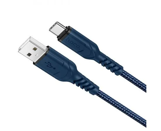 Кабель USB2.0 AM -> Type-C, 1m (HOCO) X59a Victory, синий (6931474744944)