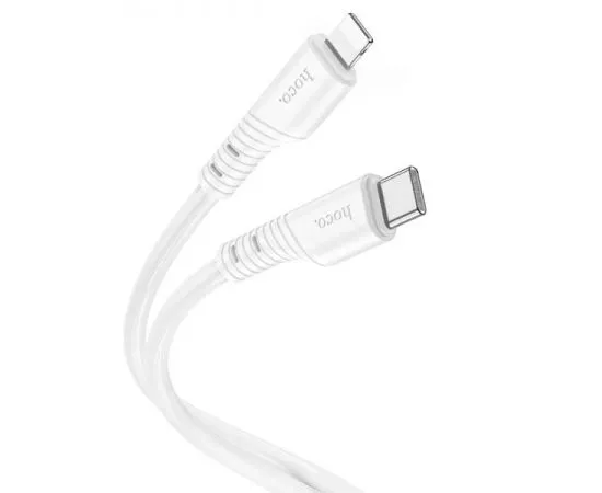 Кабель USB2.0 AM -> Type-C, 1m (HOCO) X97 Crystal, белый (6931474799876)