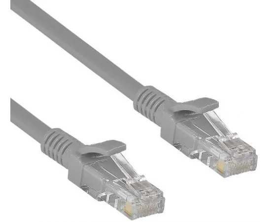Патч-корд 0,5м. UTP Cat. 6 (Exegate, UTP-RJ45-RJ45-C6-CU-0,5M-GY) (EX282002RUS)