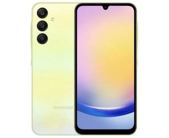 Смартфон Samsung SM-A256E (Galaxy A25) 8/256Gb Yellow (SM-A256EZYHCAU)