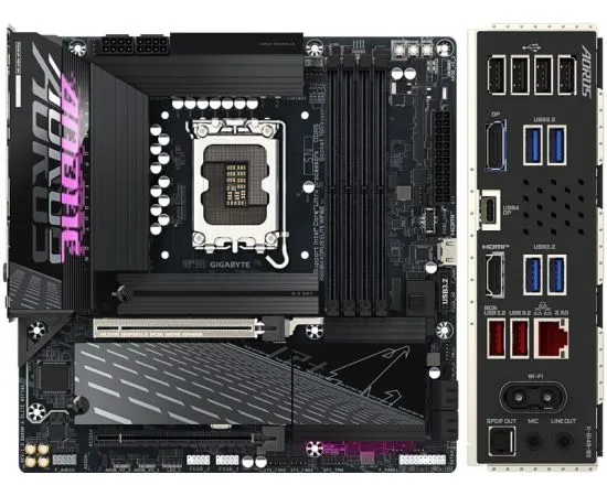 Материнская плата Gigabyte B860M AORUS ELITE WIFI6E