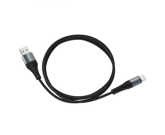 Кабель USB2.0 AM -> Type-C, 1m (HOCO) X38a Cool, черный