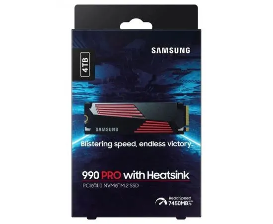 Накопитель SSD M.2 4Tb Samsung 990 PRO (MZ-V9P4T0CW), фото 4