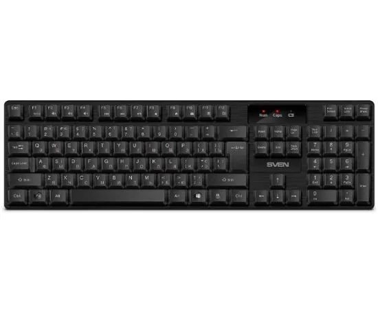 Клавиатура SVEN KB-C2300W Черная (SV-021474)