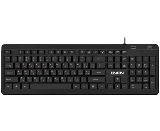 Клавиатура Sven KB-E5700H, USB, черный (SV-019150)