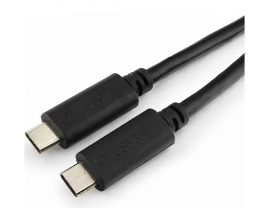 Кабель USB 3.1 Type-C (M), 1.5м (Cablexpert) черный (CCP-USB3.1-CMCM-5), фото 2
