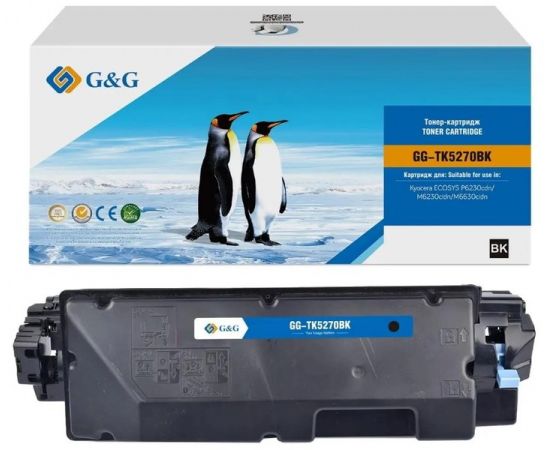Картридж Kyocera TK-5270BK Black (G&G) (GG-TK-5270BK)