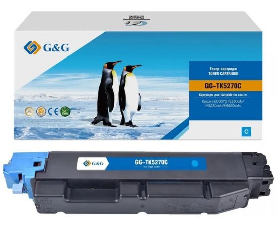Картридж Kyocera TK-5270C Cyan (G&G) (GG-TK-5270C)