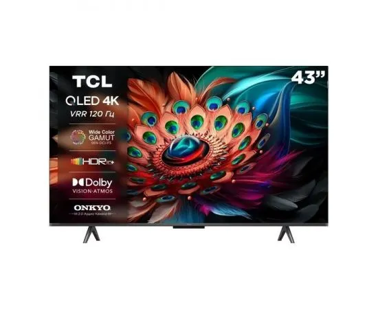 Телевизор 43" TCL 43C655