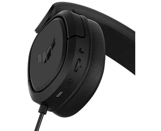 Наушники с микрофоном ASUS TUF Gaming H1 WL, черный (90YH0391-B3UA00), фото 3