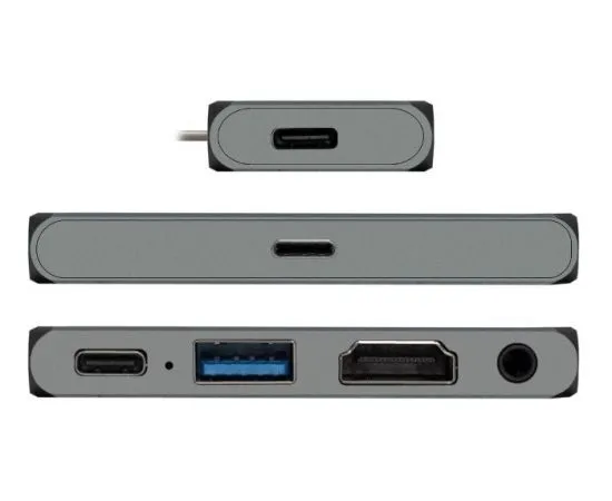 Док-станция для ноутбука ExeGate DUB-31C/PD/HA Type-C, серый (EX297633RUS), фото 3