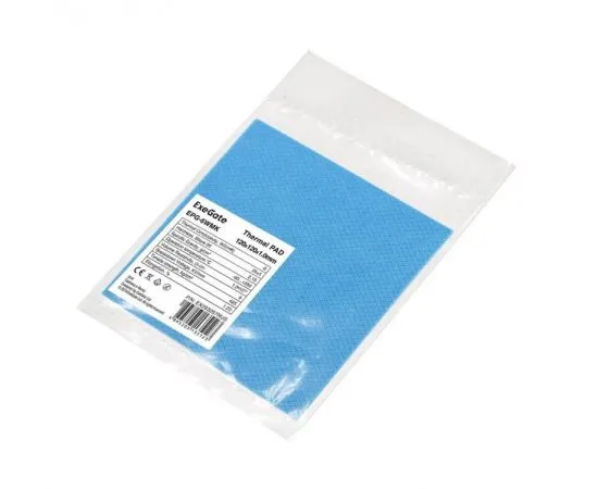 Термопрокладка ExeGate EPG-6WMK 120x120x1.0 mm (293287), фото 2