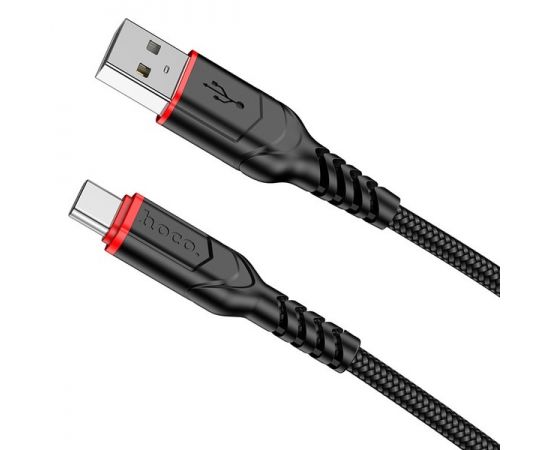 Кабель USB2.0 AM -> Type-C, 1m (HOCO) X59a Victory, черный (6931474744920)