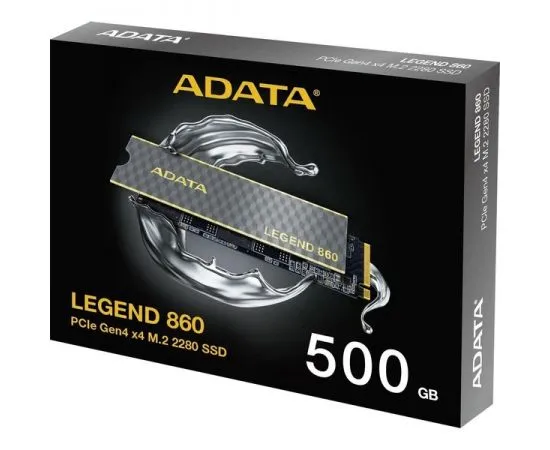 Накопитель SSD M.2 500Gb ADATA Legend 860 (SLEG-860-500GCS), фото 5
