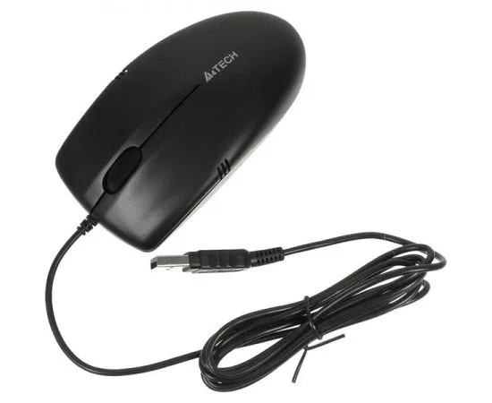 Мышь A4 Tech OP-530NUS V-Track USB Black, фото 5