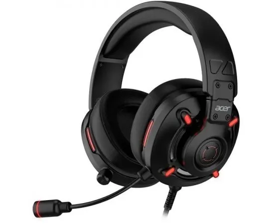 Наушники с микрофоном Acer OHW306, USB, черный (ZL.HDSEE.00E)