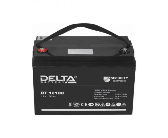 Батарея для ИБП, 12V, 100Ah (Delta) (DT12100), фото 2
