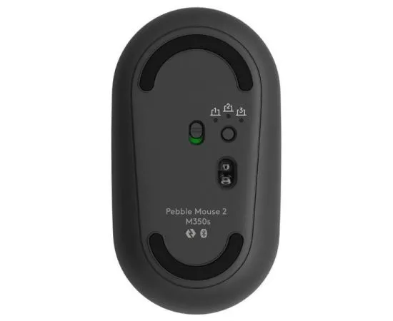 Мышь Logitech M350S Pebble 2 Graphite, серый (910-007015), фото 3