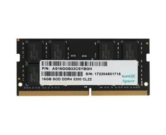 Оперативная память для ноутбука 16Gb DDR4-3200MHz (Apacer) (ES.16G21.GSH/AS16GGB32CSYBGH)