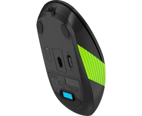 Мышь A4 Tech FG10CS Air Silent черный/зеленый (FG10CS AIR SPORTS GREEN), фото 4