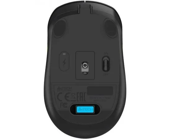 Мышь A4 Tech FG10CS Air Silent черный/зеленый (FG10CS AIR SPORTS GREEN), фото 5