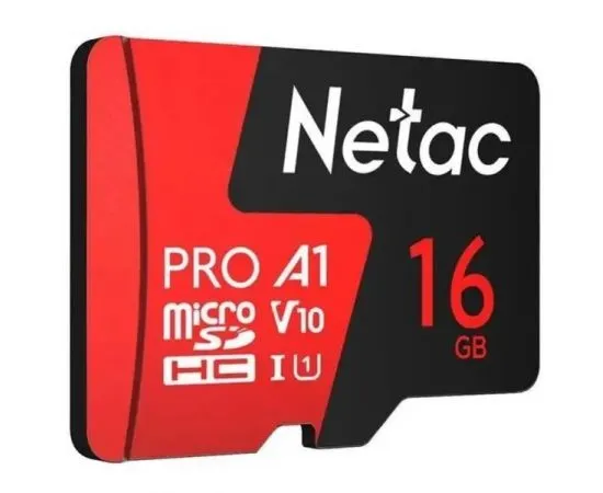 Карта памяти MicroSDHC 16Gb Class 10 UHS-I без адаптера (Netac P500 Extreme Pro) (NT02P500PRO-016G-S)