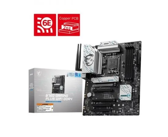 Материнская плата MSI B760 GAMING PLUS WIFI DDR4, фото 4