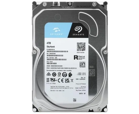 Жесткий диск Seagate 4Tb SkyHawk (ST4000VX016)