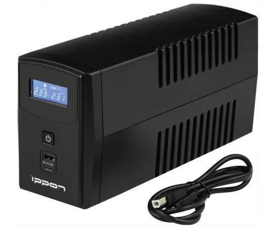 ИБП Ippon Back Power Pro II 500 300Вт 500ВА черный (1030299)