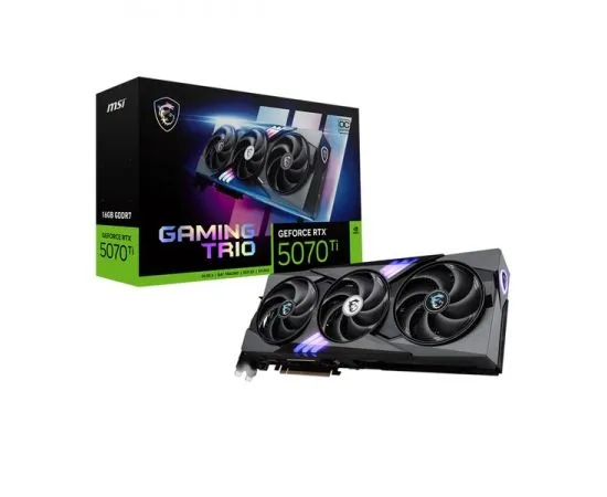 Видеокарта MSI RTX5070TI 16GB GDDR7 (RTX 5070 Ti 16G GAMING TRIO OC), фото 5