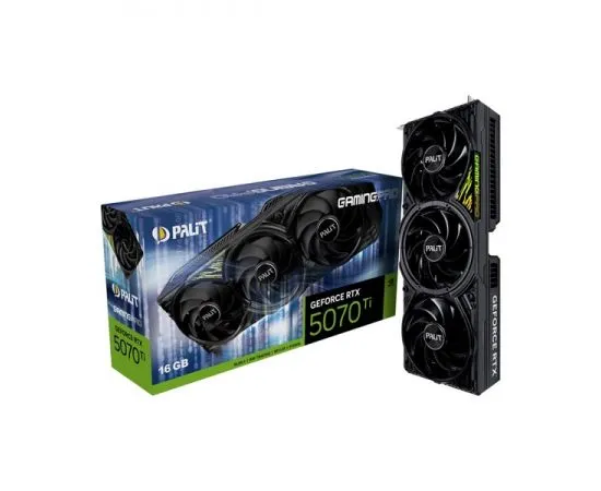 Видеокарта GeForce RTX5070TI 16GB GDDR7 (Palit GamingPro) (NE7507T019T2-GB2031Y), фото 5