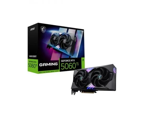 Видеокарта GeForce RTX5060TI 16GB GDDR7 (MSI GAMING OC) (602-V535-10S), фото 5