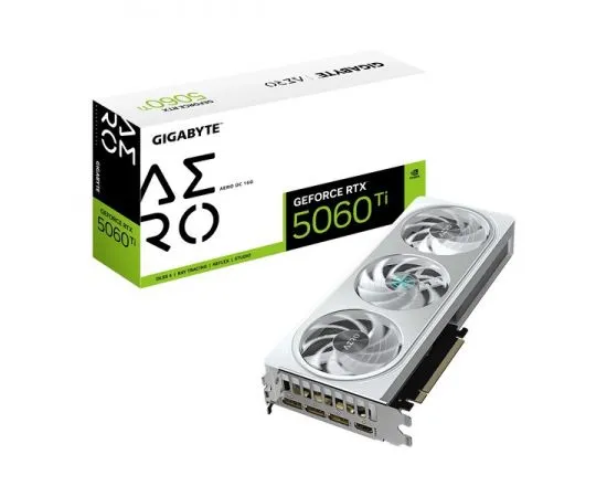 Видеокарта GeForce RTX5060TI 16GB GDDR7 (Gigabyte Aero) (GV-N506TAERO OC-16GD), фото 5