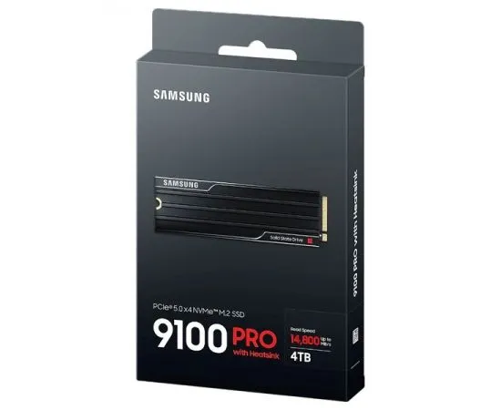 Накопитель SSD M.2 4Tb Samsung 9100 PRO (MZ-VAP4T0CW), фото 5