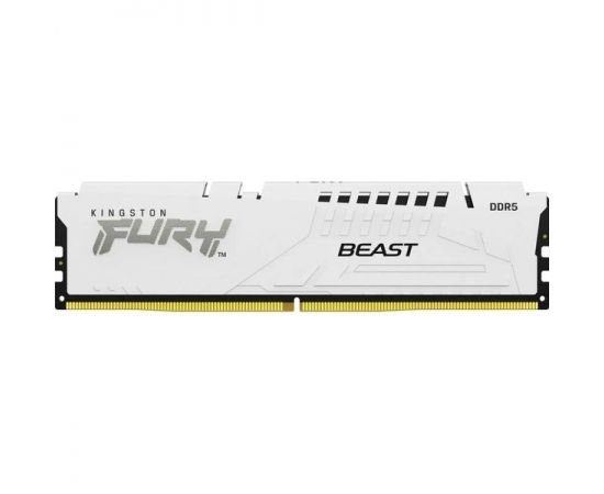 Оперативная память Kingston 32Gb DDR5-5600MHz Fury Beast White (KF556C36BWE-32)