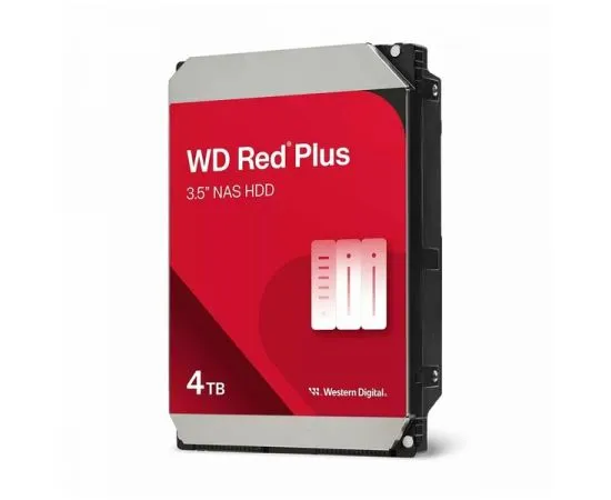 Жесткий диск Western Digital 4Tb Red Plus (WD40EFPX)